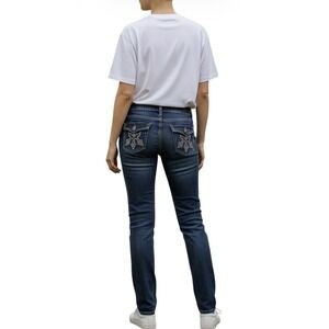 Premium Ten25 Y2K Denim Jeans Size 5/6 Low Rise Skinny EUC